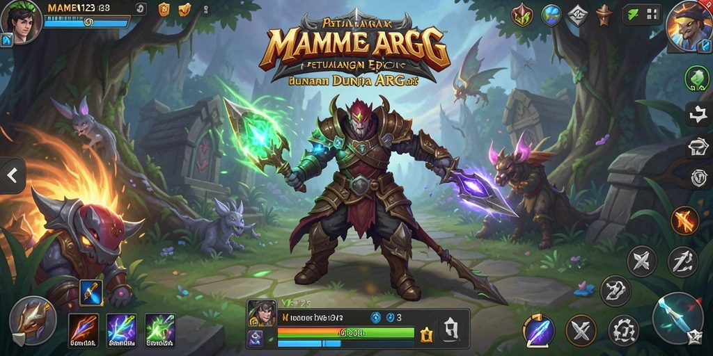 Gameplay seru dengan grafis menakjubkan di MAMEN123.
